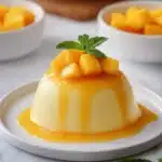 5 Ingredient Mango Panna Cotta (No Gelatin) Recipe