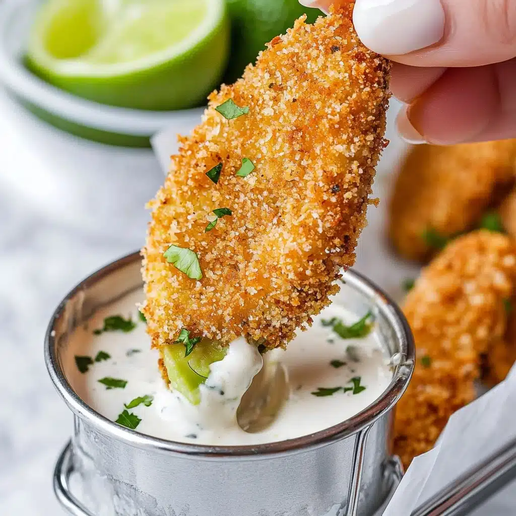 Keto Avocado Fries Recipe - Recipe Image