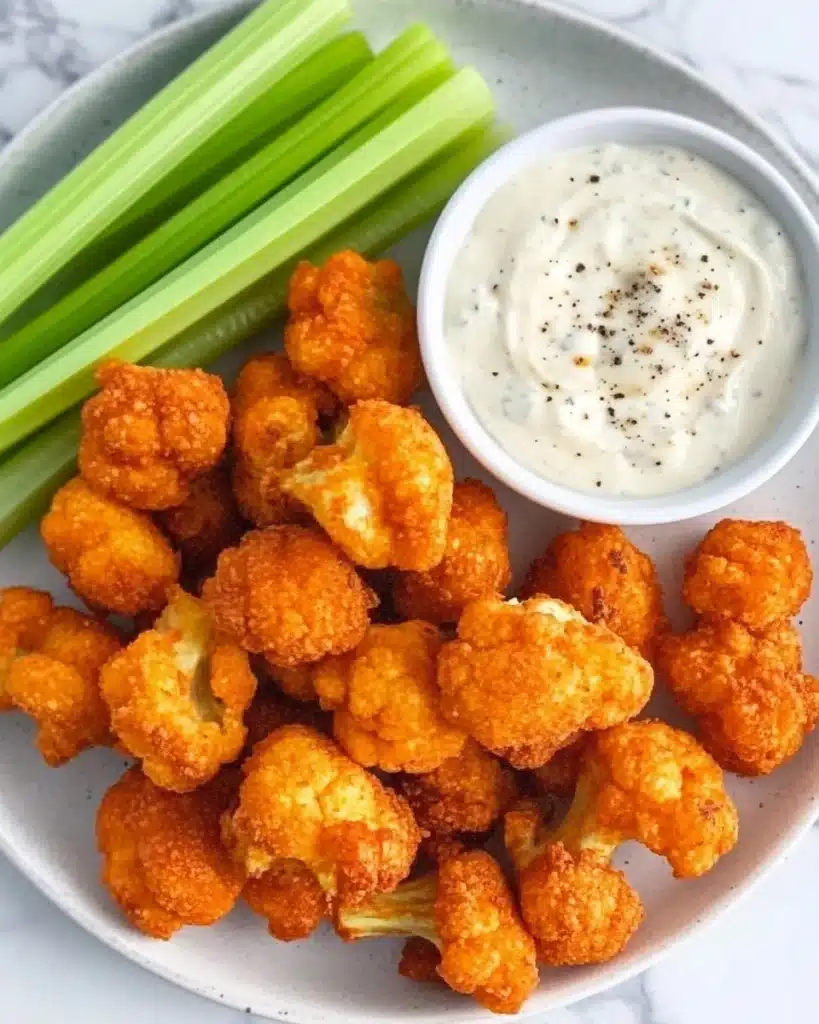 Air Fryer Buffalo Cauliflower Recipe