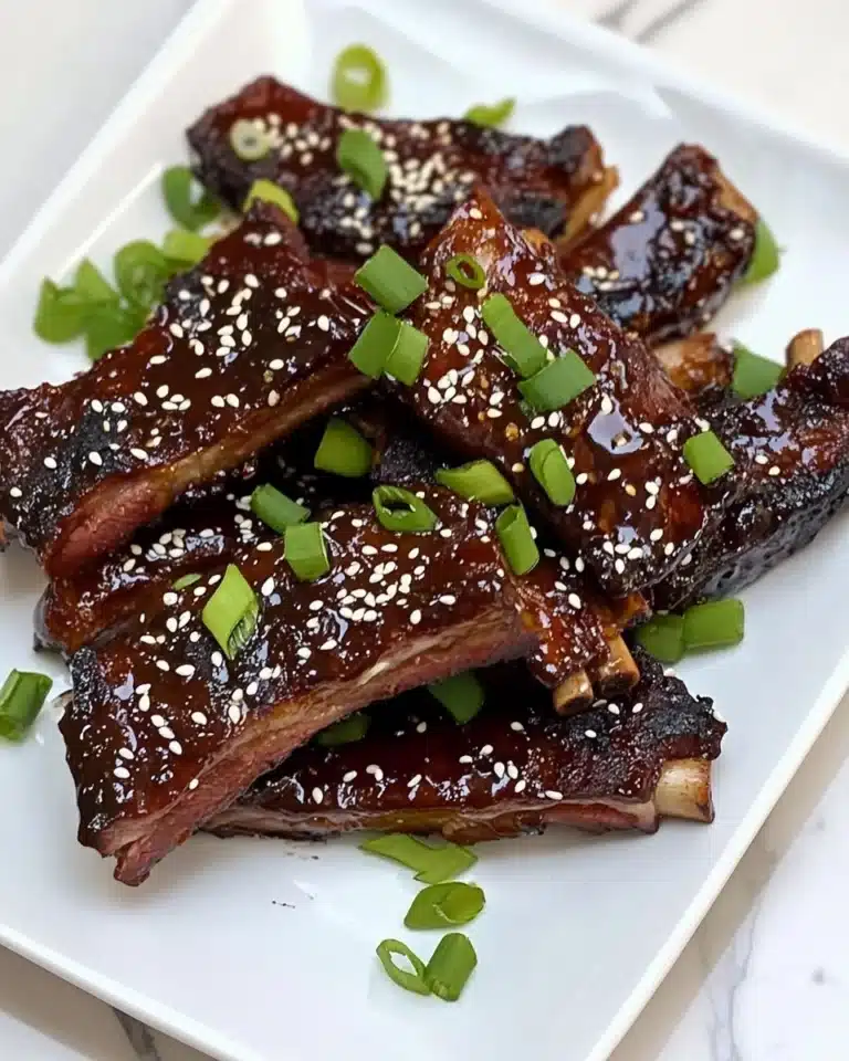 Korean Gochujang Sticky Boneless Beef Short Ribs Recipe