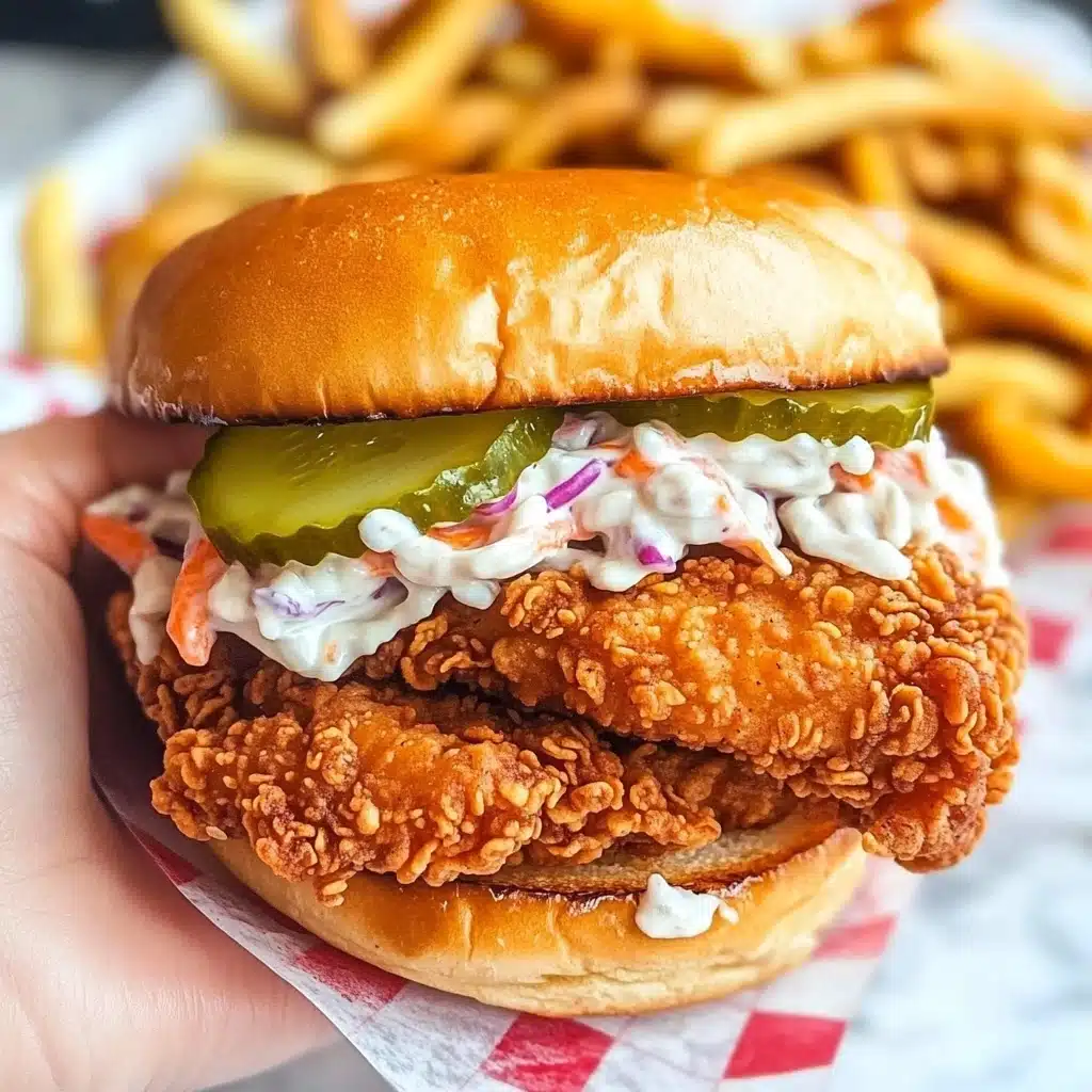 Nashville-Style Hot Chicken Sandwich Recipe - Recipe Image