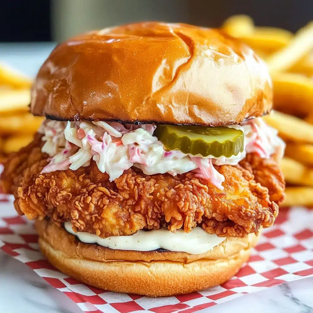 Nashville-Style Hot Chicken Sandwich Recipe - Recipe Image