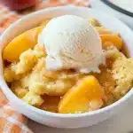 Crock Pot Peach Cobbler Recipe