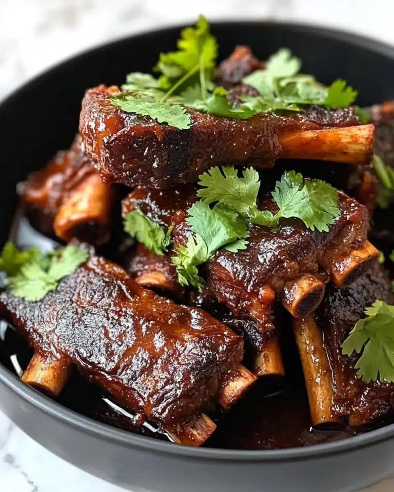 Slow Cooker Korean Short Ribs Recipe