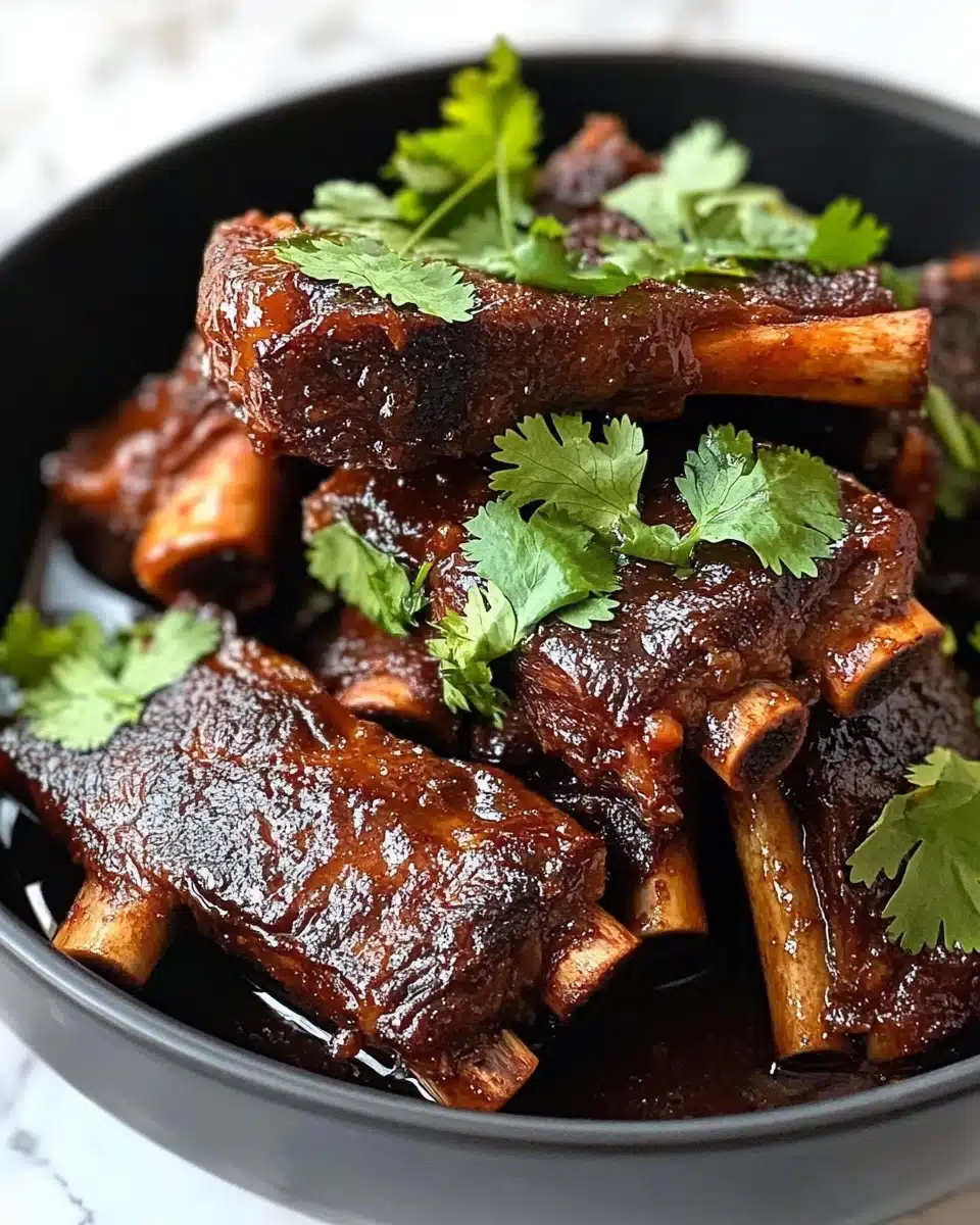 Slow Cooker Korean Short Ribs Recipe