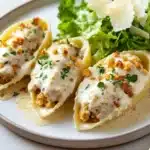 Creamy Seafood-Stuffed Shells Recipe