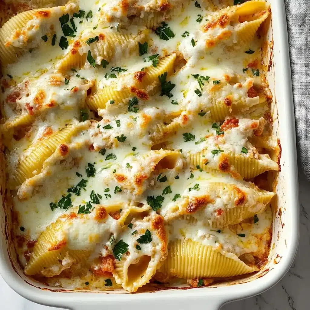 Creamy Seafood-Stuffed Shells Recipe - Recipe Image