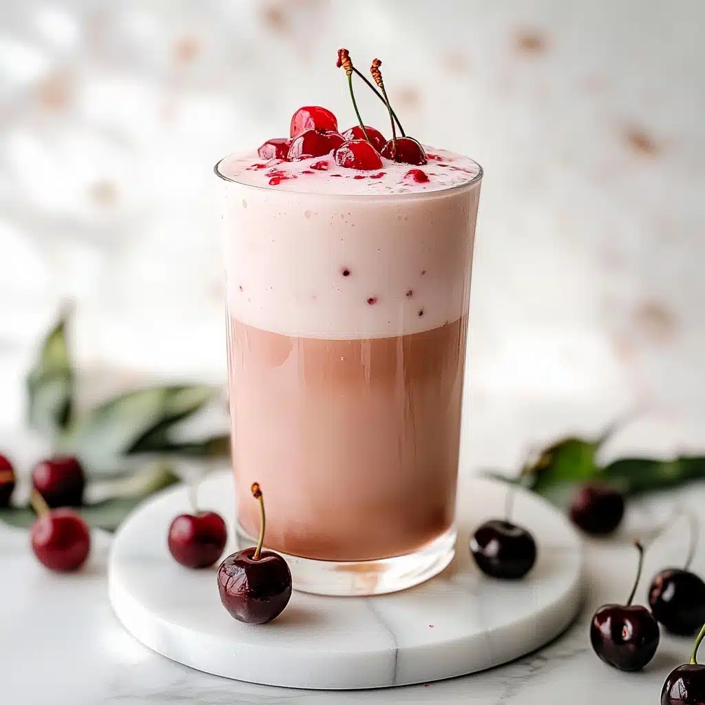 Iced Cherry Chai Recipe - Recipe Image