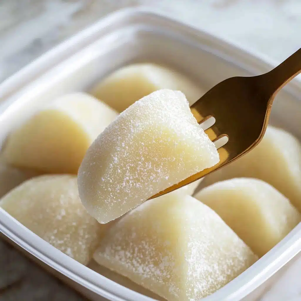 Milk Mochi Recipe - Recipe Image