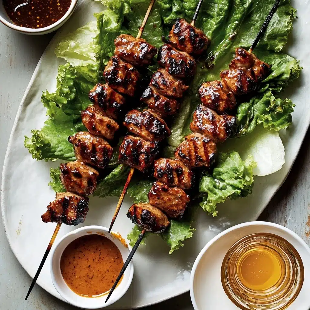Grilled Thai Coconut Chicken Skewers Recipe - Recipe Image