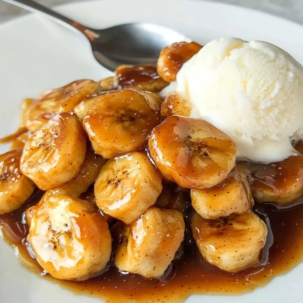 Fried Bananas with Cinnamon Honey Sauce Recipe - Recipe Image