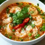 Quick and Spicy Shrimp Soup Recipe