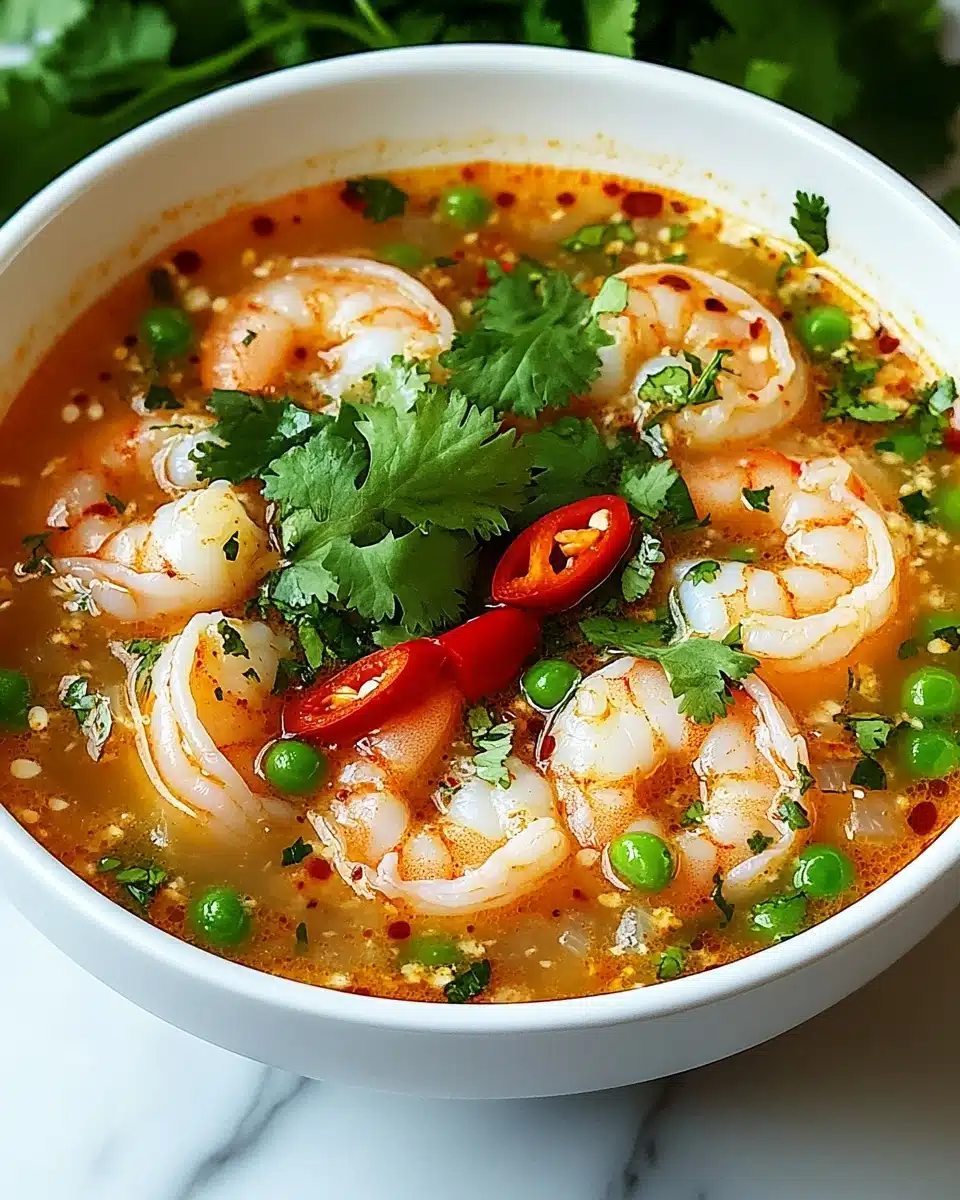 Quick and Spicy Shrimp Soup Recipe