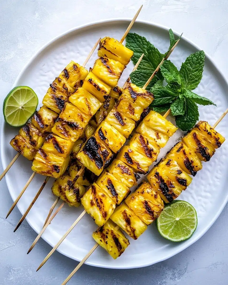 Grilled Cinnamon Pineapple Recipe