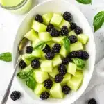 Blackberry Honeydew Salad with Basil Recipe
