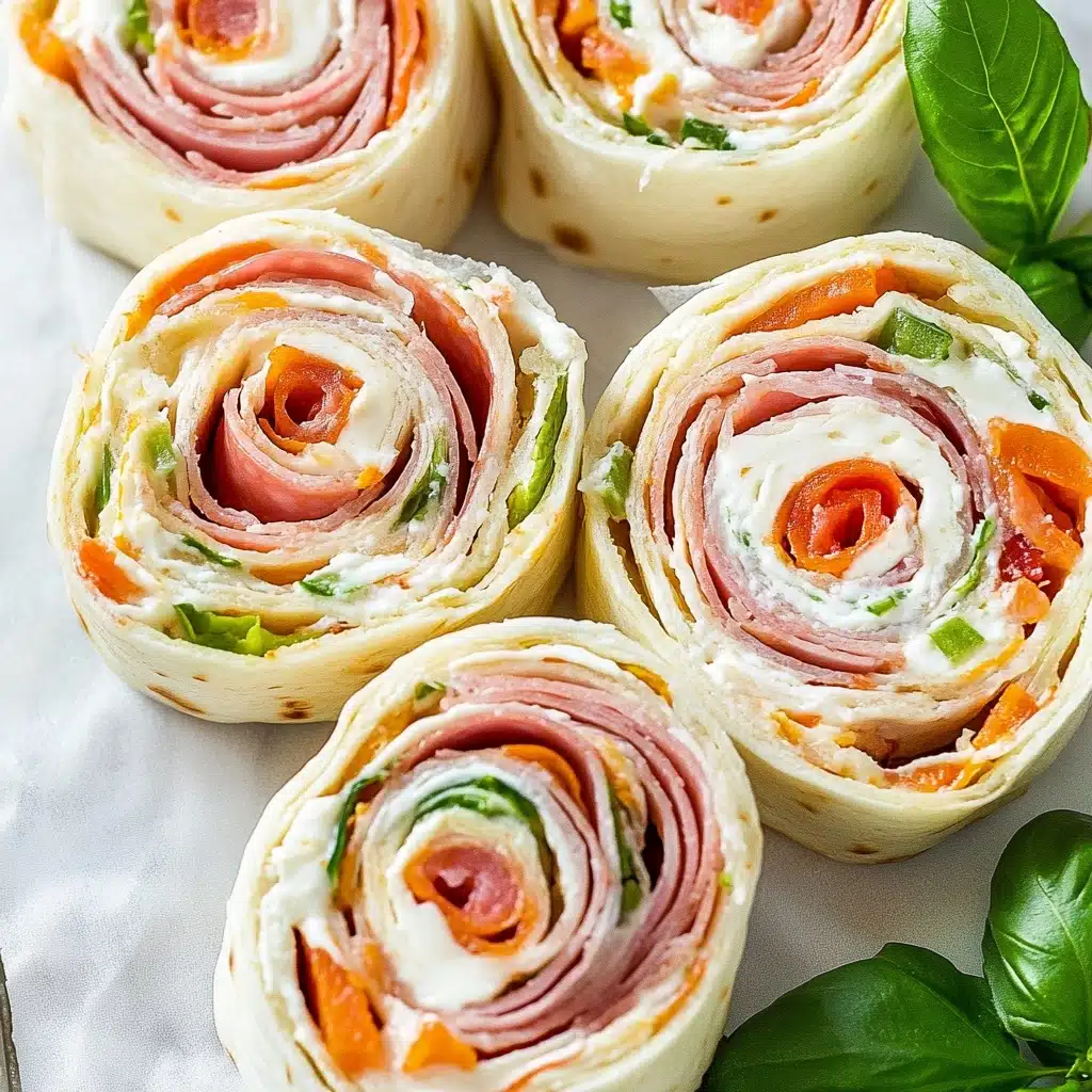 Italian Pinwheels Recipe - Recipe Image
