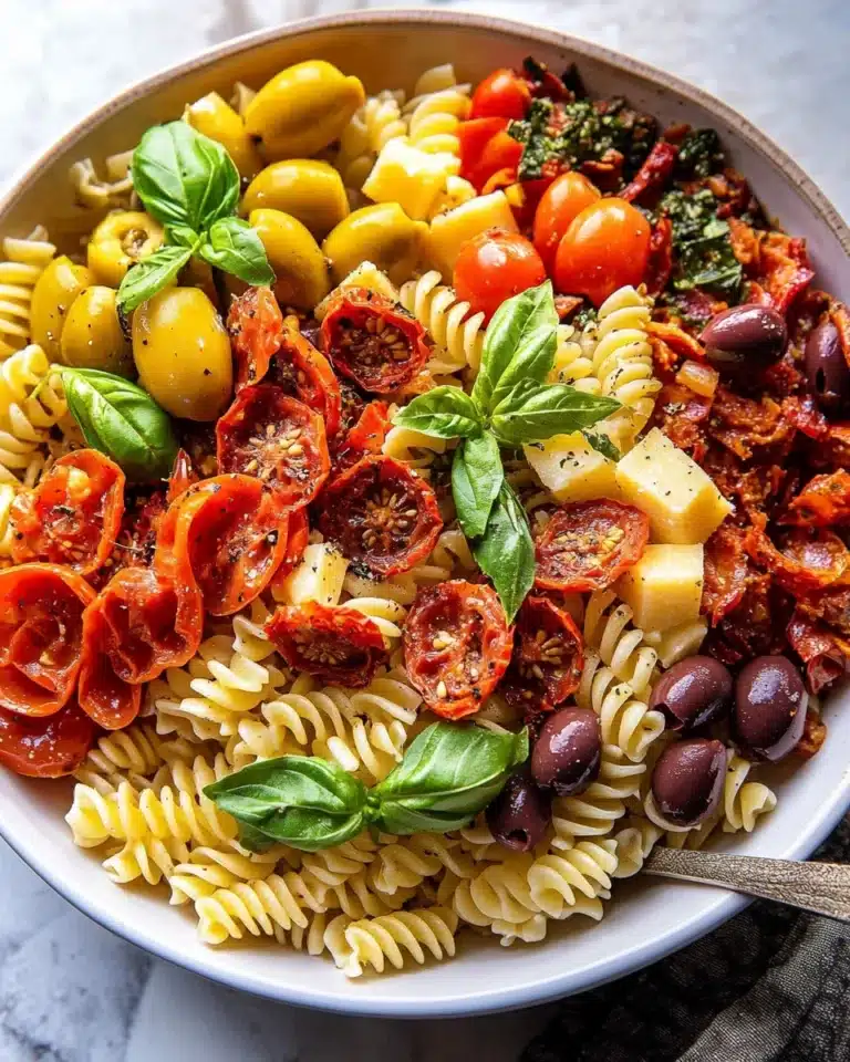 Italian Chop Pasta Salad Recipe