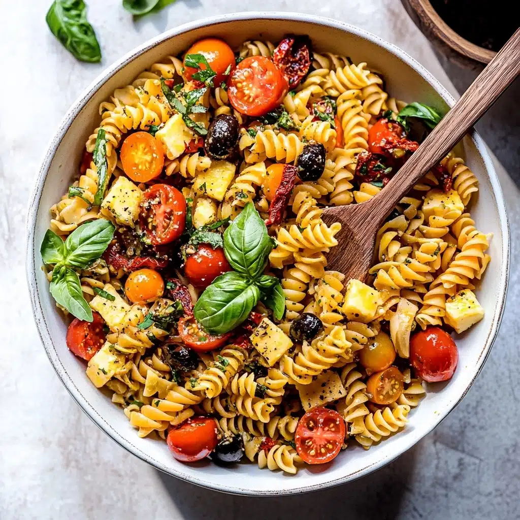 Italian Chop Pasta Salad Recipe - Recipe Image