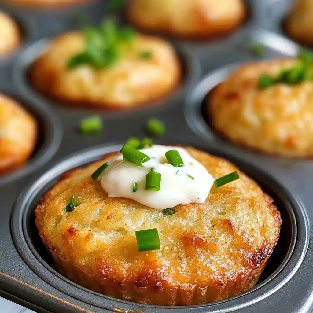Muffin Tin Mashed Potatoes Recipe - Recipe Image