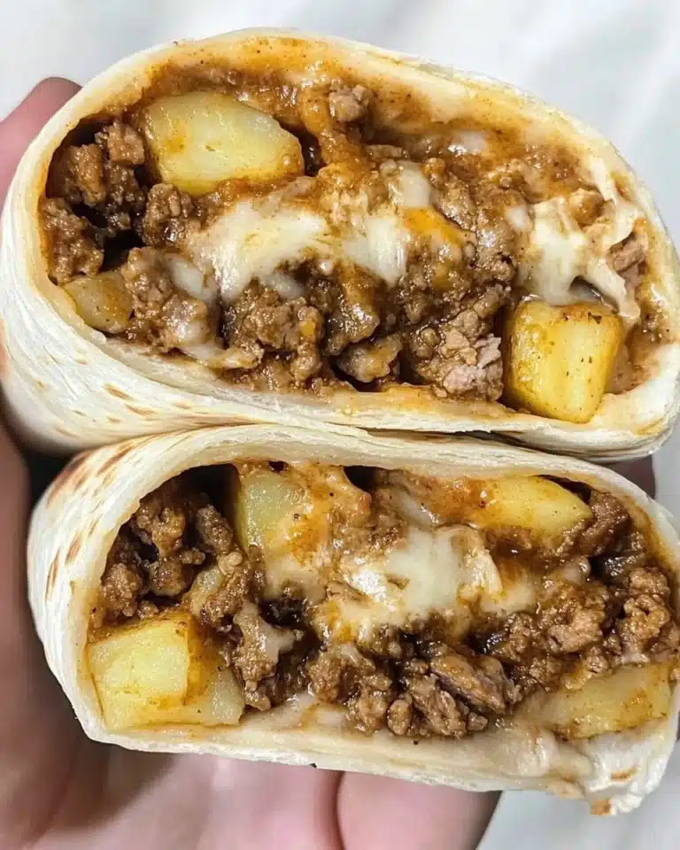 Grilled Beef and Potato Burritos Recipe