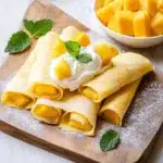 Yum Cha Mango Pancakes Recipe