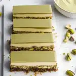 No Bake Vegan Dubai Cheesecake Bars Recipe