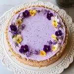 No Bake Lemon Blueberry Cheesecake Recipe