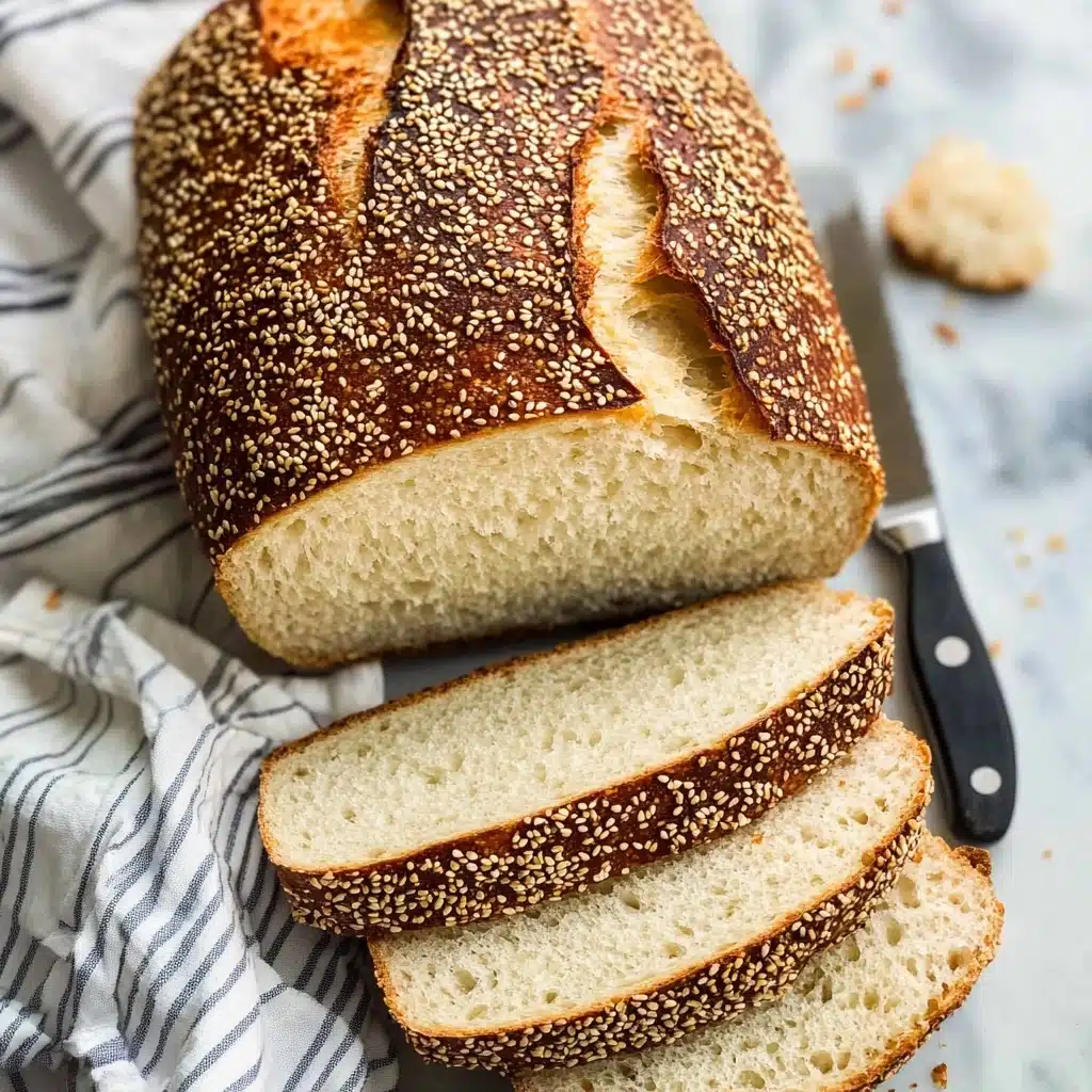 Italian Sesame Seed Bread Recipe - Recipe Image