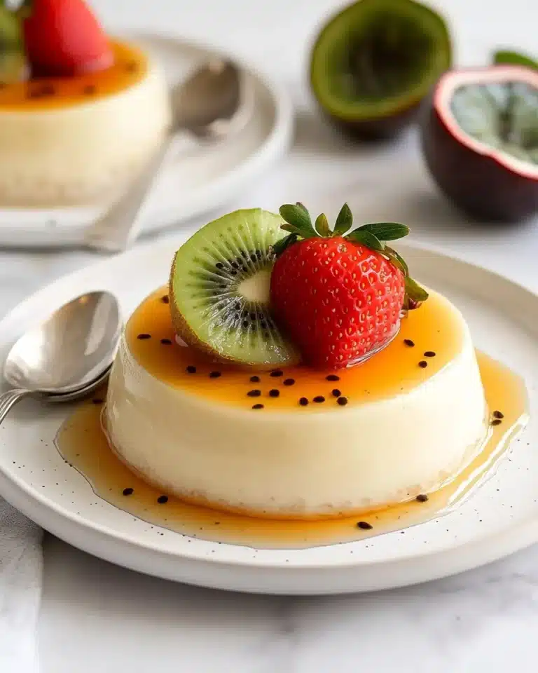 Passion Fruit Panna Cotta Recipe