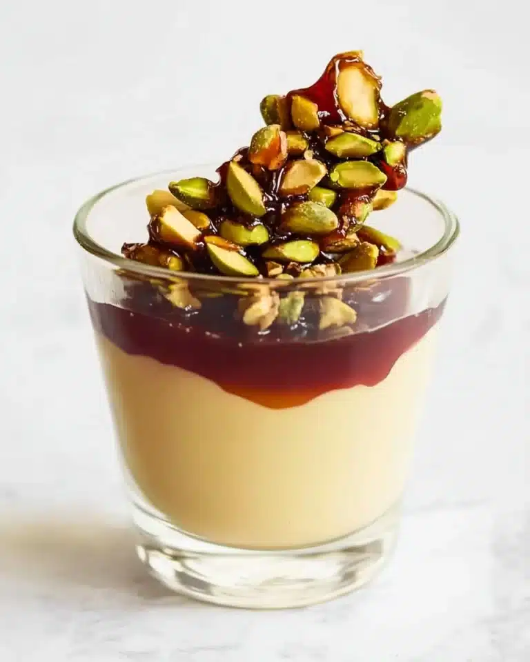Pistachio Panna Cotta Recipe