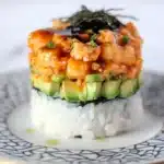 Spicy Shrimp Sushi Stacks Recipe