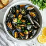 Garlic Butter Mussels Recipe