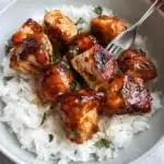 Maple Sriracha Salmon Bites Recipe