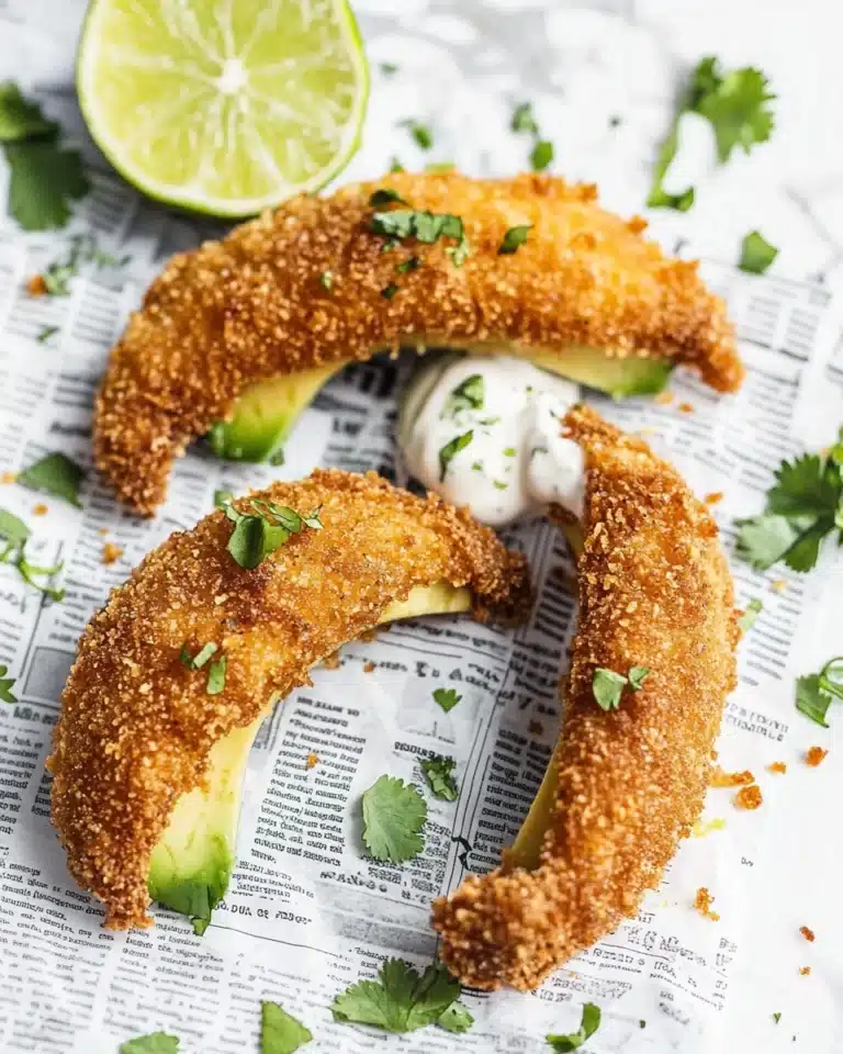 Keto Avocado Fries Recipe