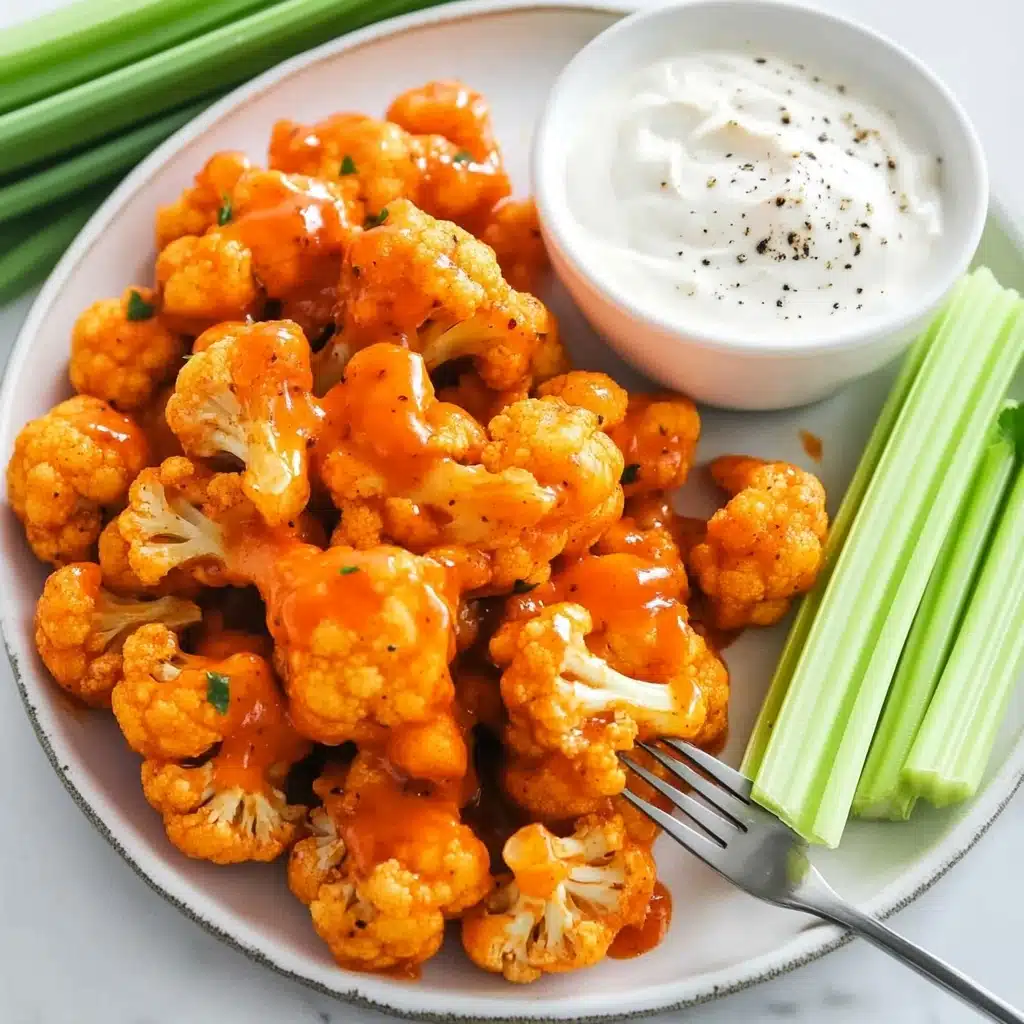 Air Fryer Buffalo Cauliflower Recipe - Recipe Image