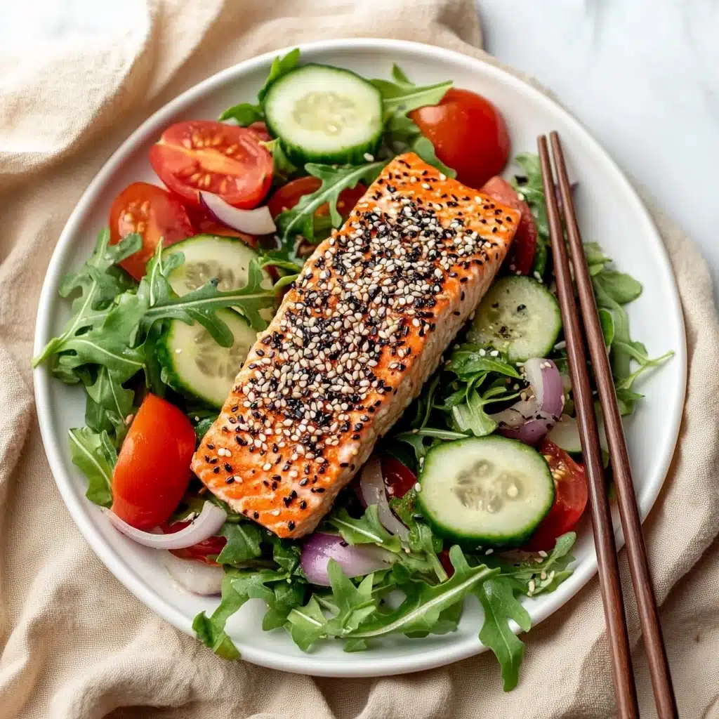 Everything Bagel Crusted Salmon Recipe - Recipe Image