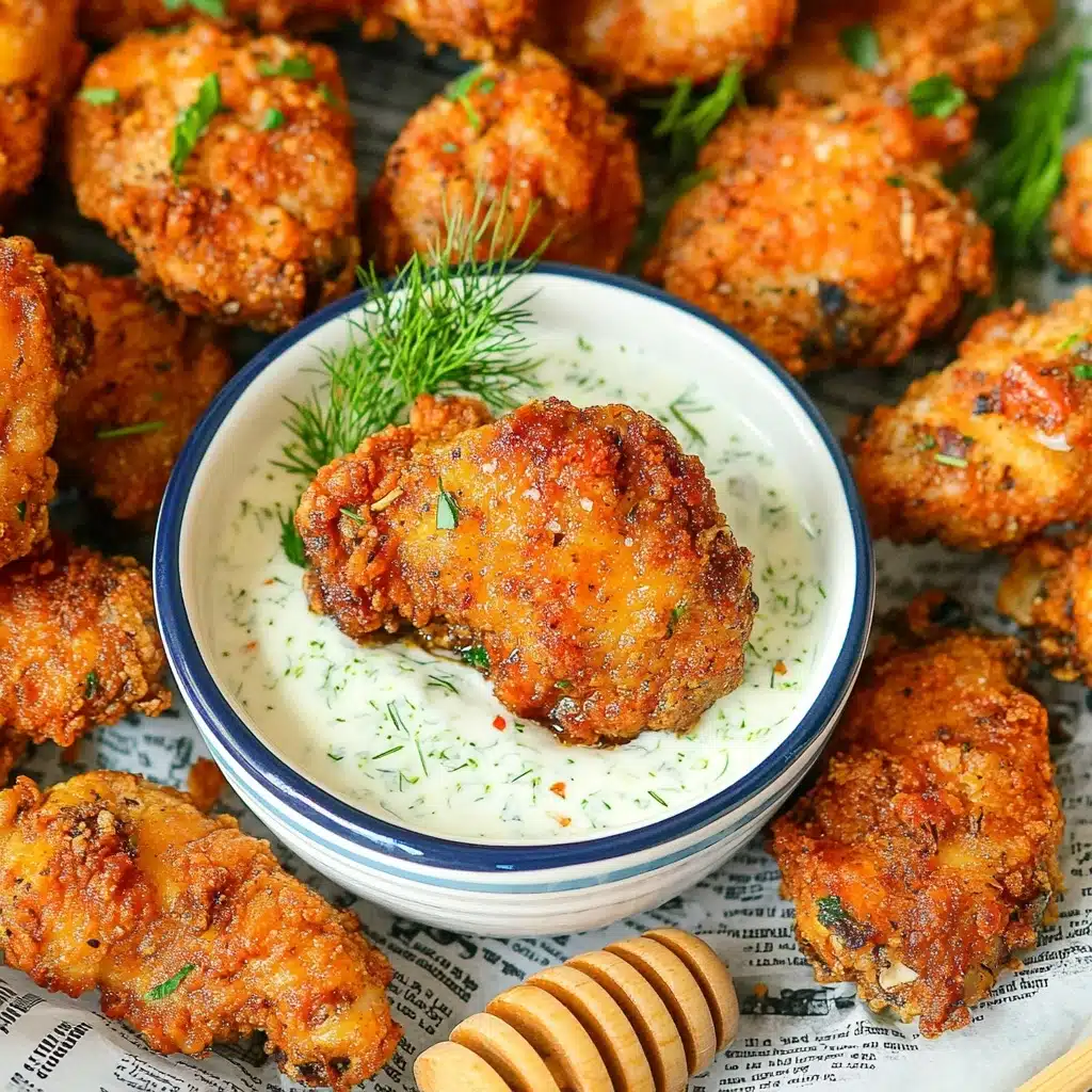 Crispy Hot Honey Chicken Bites Recipe - Recipe Image