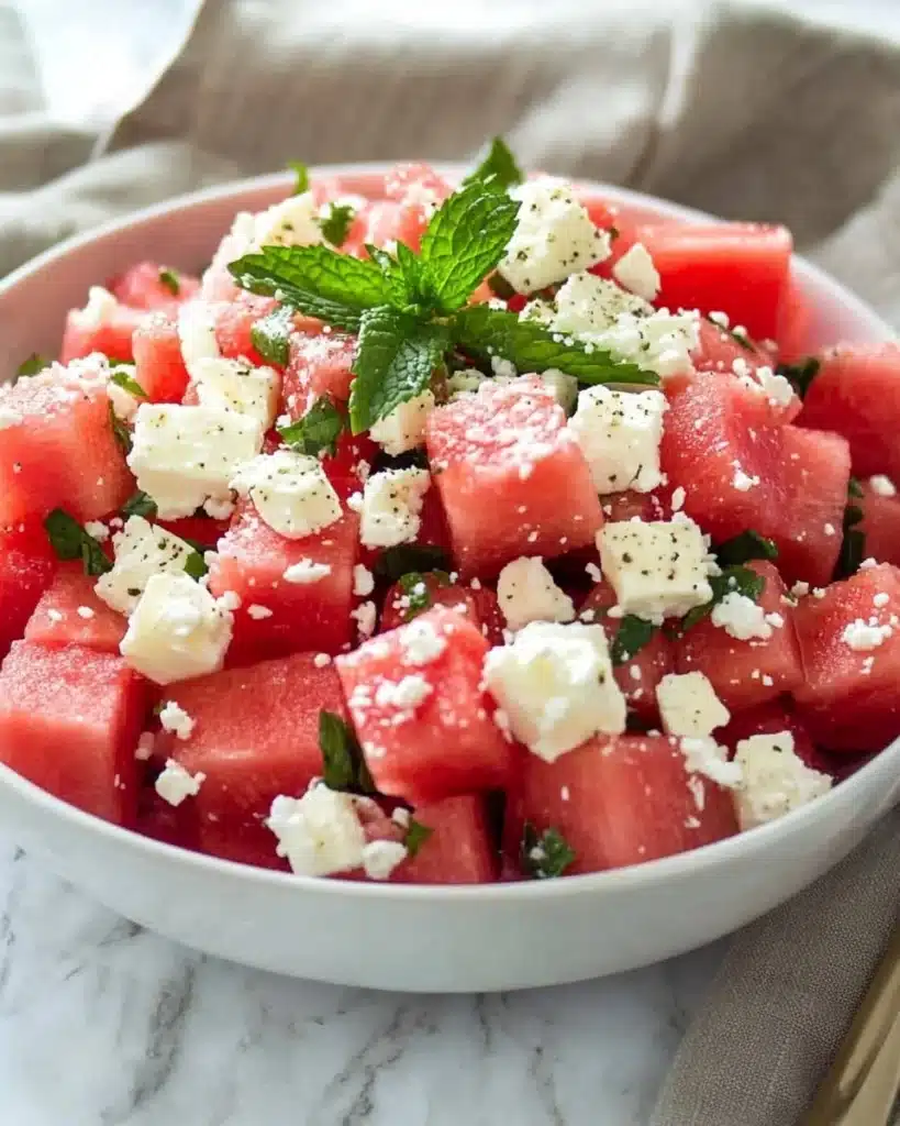 Watermelon Feta Salad Recipe
