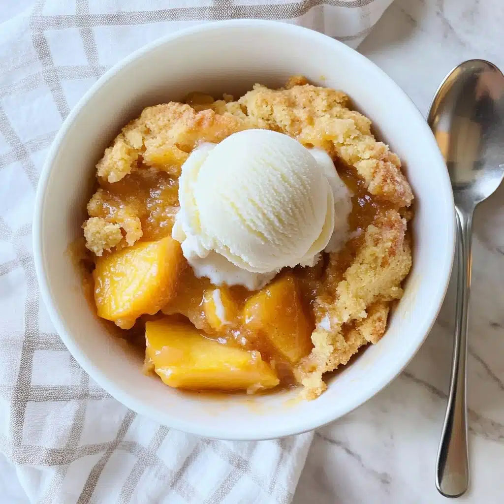Crock Pot Peach Cobbler Recipe - Recipe Image