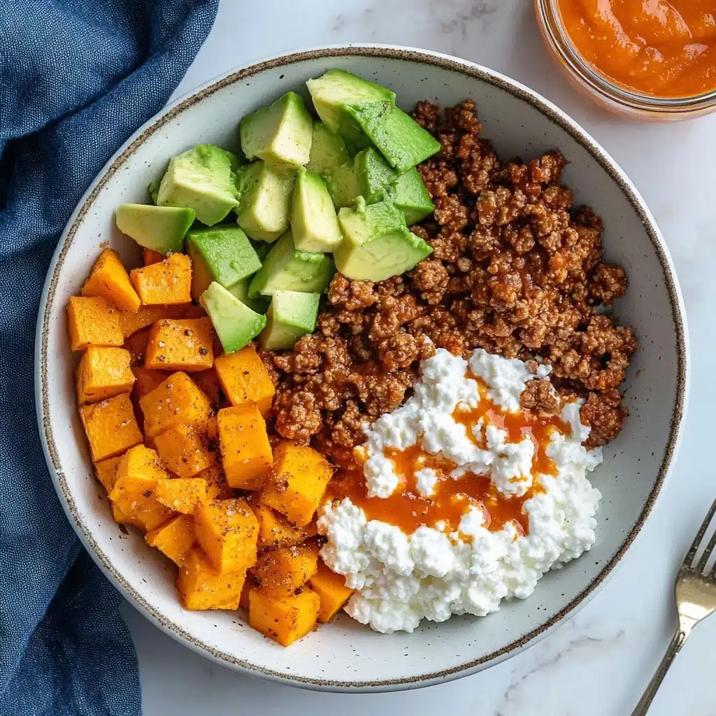 Hot Honey Ground Beef Bowls Recipe - Recipe Image