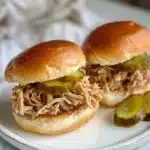 Crock Pot Mississippi Chicken Sliders Recipe