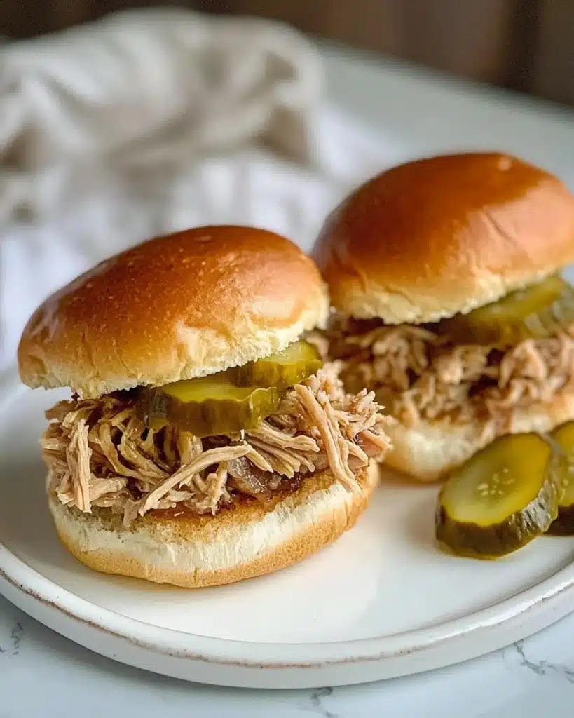 Crock Pot Mississippi Chicken Sliders Recipe