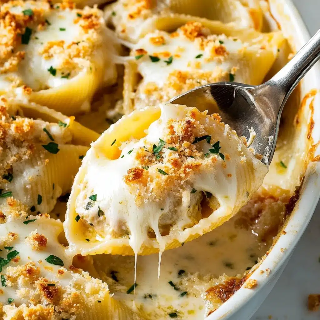 Creamy Seafood-Stuffed Shells Recipe - Recipe Image