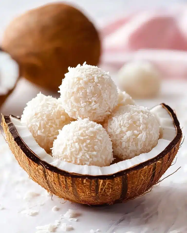 Coconut Balls Recipe