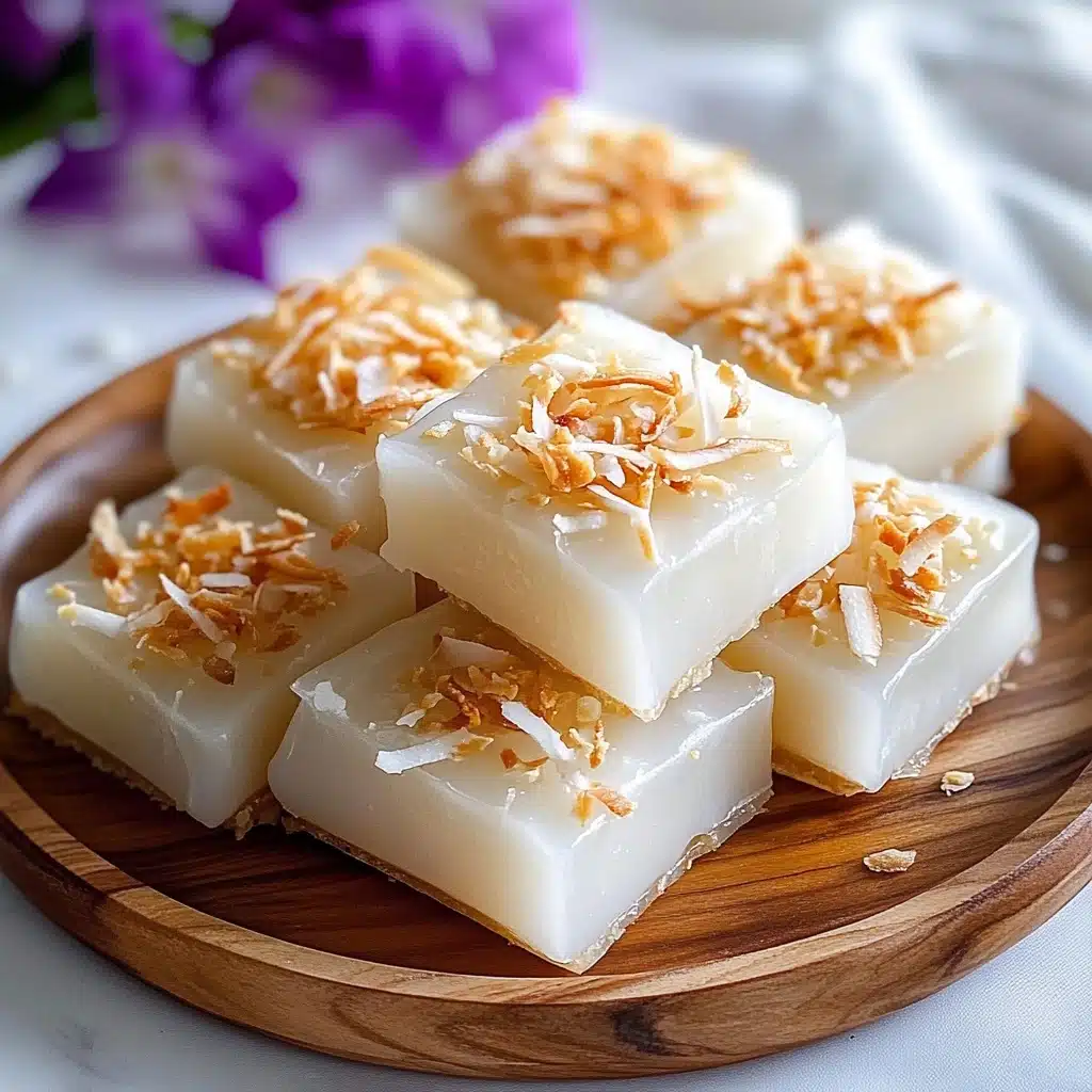 Haupia (Hawaiian Coconut Pudding) Recipe - Recipe Image