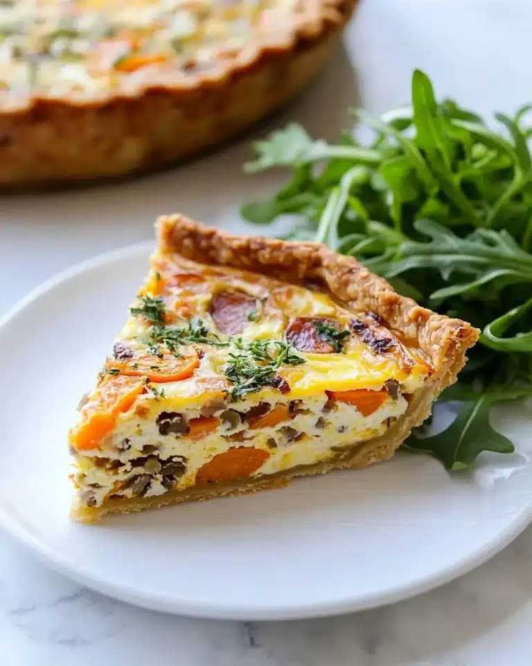 Sweet Potato Quiche Recipe