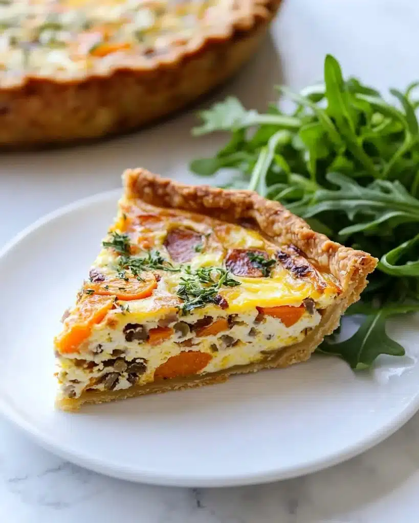 Sweet Potato Quiche Recipe