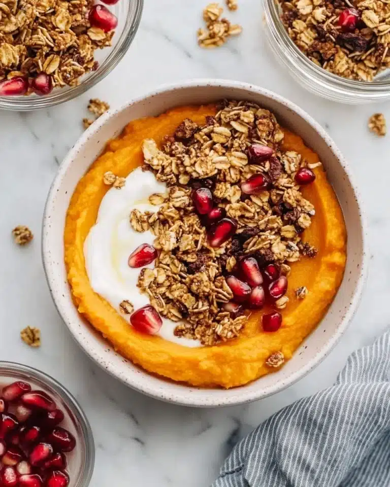 Fluffy Sweet Potato Breakfast Bowls Recipe