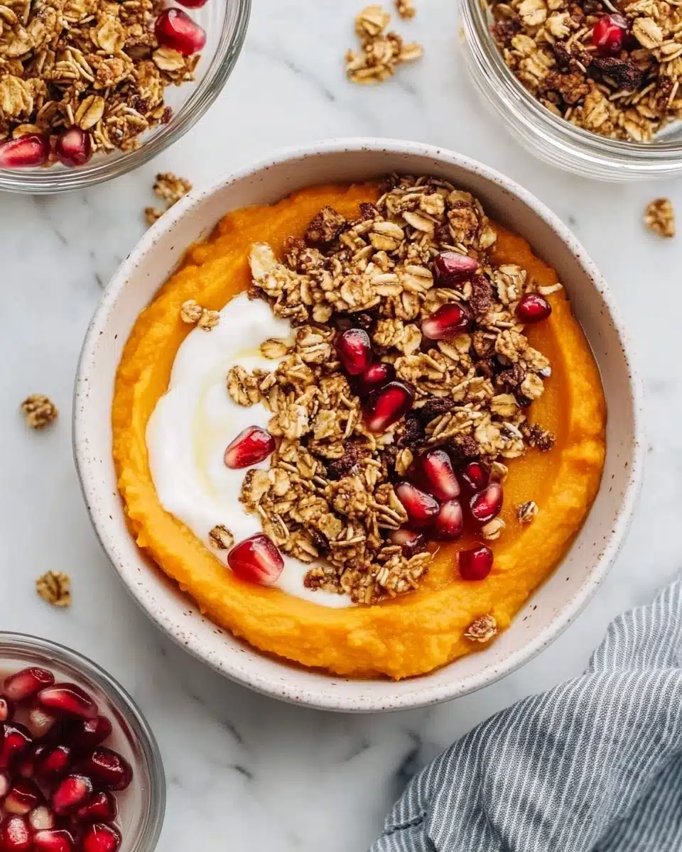 Fluffy Sweet Potato Breakfast Bowls Recipe