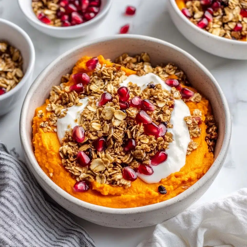 Fluffy Sweet Potato Breakfast Bowls Recipe - Recipe Image